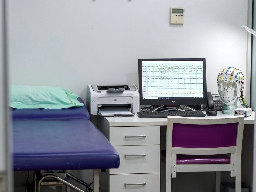 Salle d'électroencéphalographie (EEG) du cabinet, Casablanca